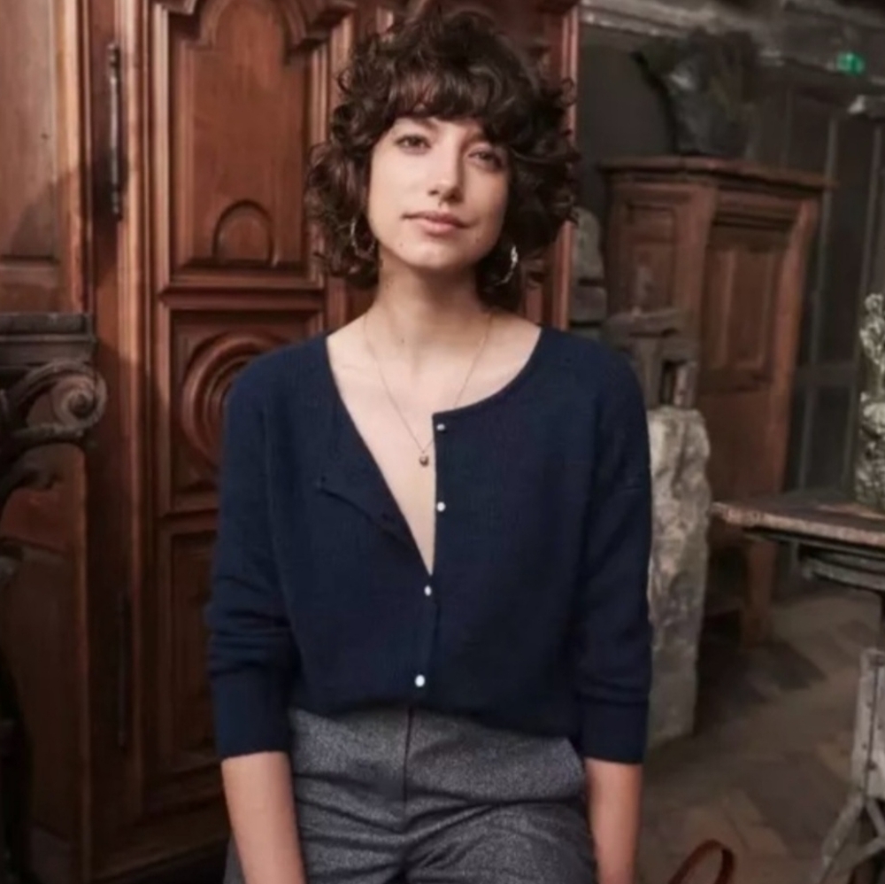 Sezane XS Gaspard in Blue Oil